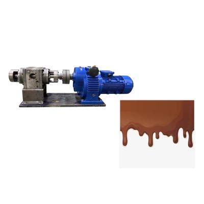 China Double Wall Rotary Lobe Chocolate Delivery Pump 40l/Min for sale