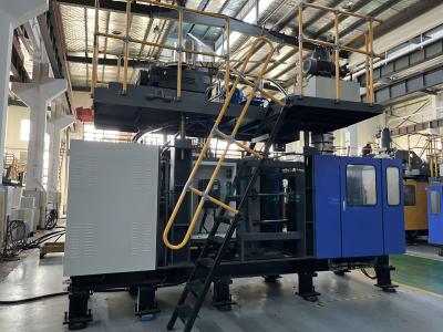 China HDPE Plastic Hollow Blow Molding Machine 37 KW Automatic Barrel Making Equipment for sale