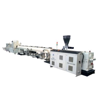 China High Output Longer Life Lower Consumption 32-110mm Double And Single Station PVC Pipe Making Machine Production Line for sale