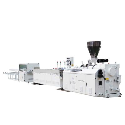 China Electric Pvc Pipe Making Machine / PVC Pipe Production Line Four Stations 16-32mm for sale