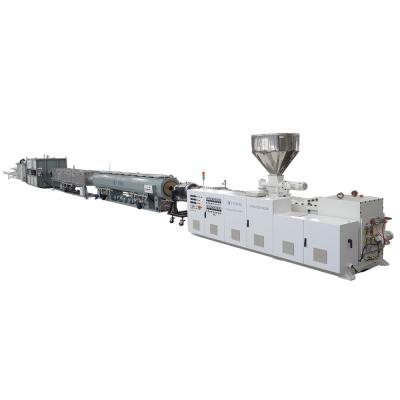 China PVC Pipe Making Machine / Plastic Pipe Extrusion Line 200 - 400mm for sale
