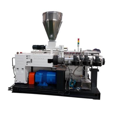 China PVC Twin Screw Extruder Conic Twin Screw Extruder Machine ZS65/132 Output 12 Tons Per Day for sale