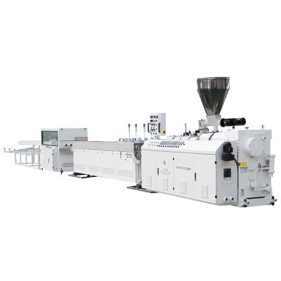 China CPVC Pipe Making Machine / PVC Pipe Extrusion Line Four Strands Type for sale