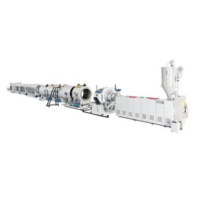 China Three Layers ABC Type 315-630mm Pipe Extrusion Machine for HDPE PE Gas Pipe / Water Supply Pipe for sale
