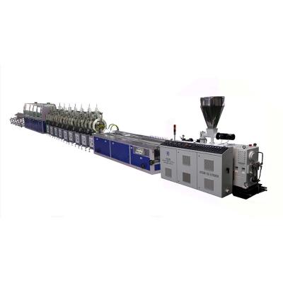 China WPC Profile Extrusion Machine For Making WPC Panel And Profile for sale