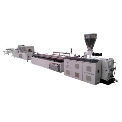 China Cadena de producción del panel de techo del Pvc del extrusor del perfil del Pvc sistema de control del PLC en venta