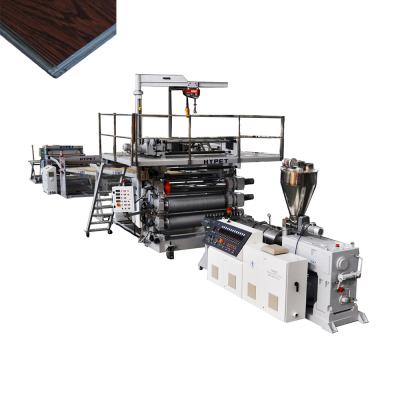 Chine Machine d'extrusion de feuille de plancher de SPC/ligne en plastique de panneau de plancher compoiste de pierre à vendre