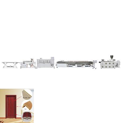 China WPC door board extrusion machine / WPC door production line for sale
