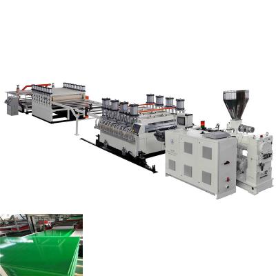 China Plastic Board Extrusion Machine With T Die Thickness From 5mm To 20mm for sale