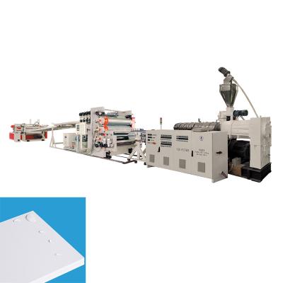 China Plastic Sheet Extrusion Machine / Pvc Sheet Extrusion Line 1220 x 2440 for sale