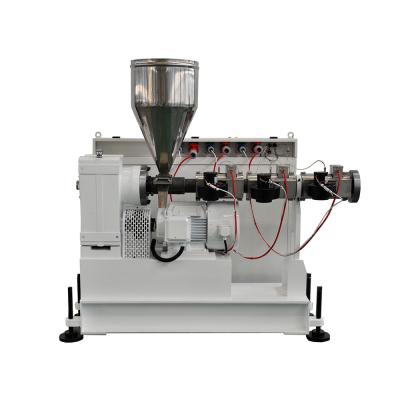 China Small Extruder Machine / Single Screw Extruder Machine For Pipe Color Line Marking SJ40/25 for sale