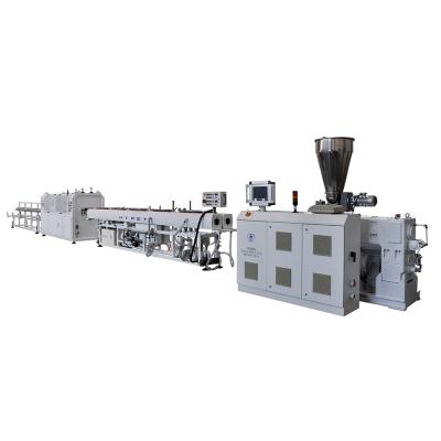 中国 ポリ塩化ビニール機械を作る20mm - 63mmの電気水路の管の二重繊維 販売のため