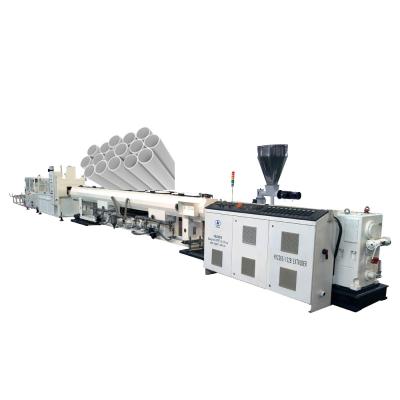 China PVC Drainage Pipe Extrusion Line For Size 110 - 160mm With PLC Control System for sale