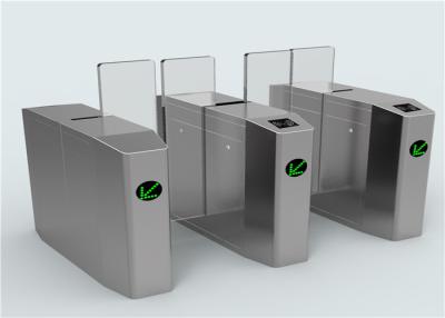China Automatic Elliptical Synchronization Full Height Turnstile For IC / ID Card Readers for sale