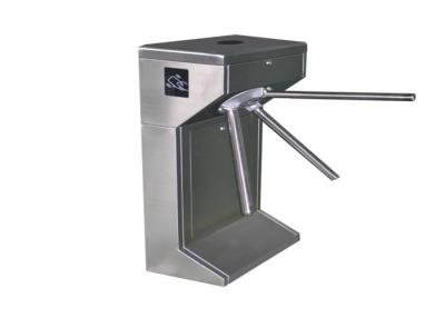 China Small size vertical Waist Height Pedestrian Entrance Control Tripod Turnstile Gate for sale