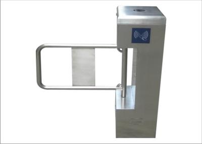 China Custom Automatic Swing Barrier Controlled Access Turnstiles With RFID Reader for sale