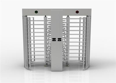 China Entrance Control Security Full Height Turnstile Turn Style Door With Double Passage for sale