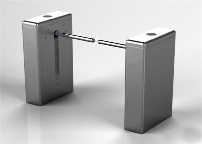 China Full Automatic Pedestrian Drop Arm Turnstile With Anti Breakthrough for sale