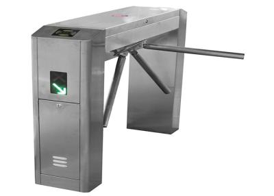 China Crowd Control Bridge Type Waist High Turnstile With Head Counter for sale
