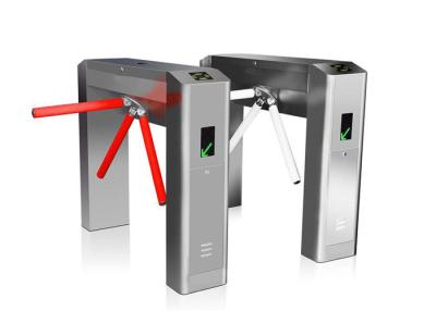 China Access Flow Control System Tripod Turnstile Gate Id Card Reader Outdoor Turnstile for sale