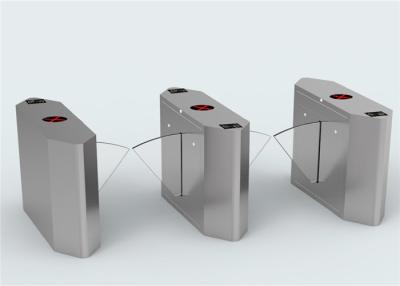China Subway entry and exit safety pedestrian turnstiles multiple lane with facial scanner for sale
