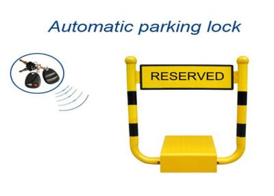 China U Shape Vehicle Parking Reservation Lock , Car Parking Space Barriers 433mhz Frenquency for sale