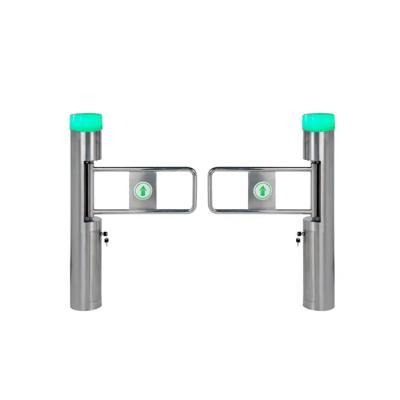 China Anti Collision Swing Barrier Turnstile Supermarket Entrance Access Control Gate for sale