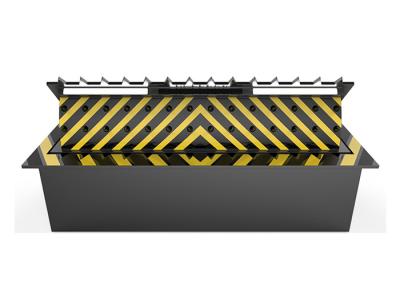 China Anti Vehicle Hydraulic Road Blocker With Spikes , 6 Meter Long Entrance Point for sale