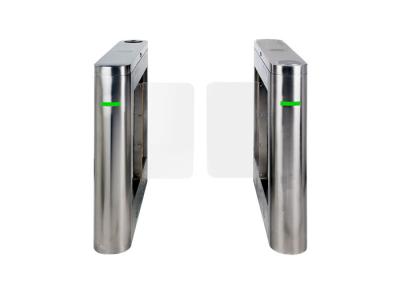 China DC Brushless Swing Arm Turnstile Anti Pinch Acrylic Glass Arm SS304 for sale