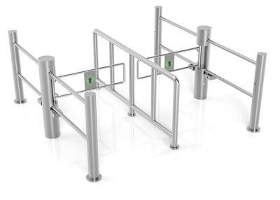 China Brushless Motor Building Access Control Swing Barrier 30 Persons / Min DC 24V for sale