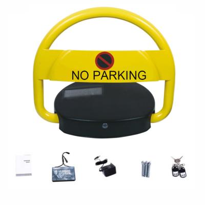 China Waterproof Car Parking Lock Automatic Solar Panel Power Steel Rolling Frame Material for sale