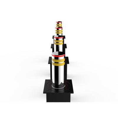 China K12 Tested Hydraulic Automatic Rising Bollards SS304 Material 3s To 6s Adjustable Time for sale