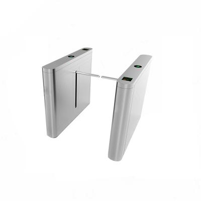 China SS304 Drop Arm Turnstile Infrared Sensor Public Door Access Control System for sale