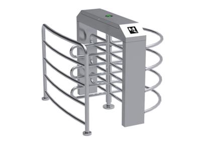China High Speed Across Half Height Turnstile Waist Height With Fingerprint Recognition System for sale