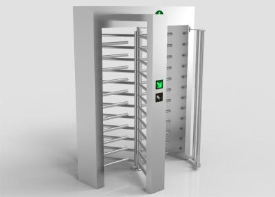 China 120 Degree Full Height Turnstile Gate System 30 Person Per Minute Passing Rate for sale