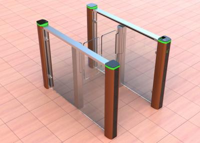 China MCBF Full Height Pedestrian Barrier Gate Indoor Outdoor 600-900mm Channel Width for sale