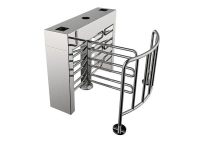 China Integrated Security Half Height Turnstile U Shape Wing Access Control System for sale