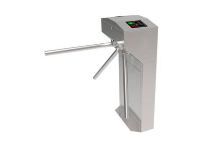 China 550mm Lane SS304 Access Control Vertical Tripod Turnstiles for sale