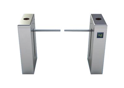 China 1.2mm Thickness SS304 RFID Reader Drop Arm Turnstile for sale