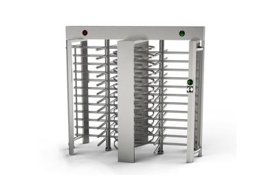 China Indoor SS304 4 Sections 90 Degree Full Height Turnstile for sale