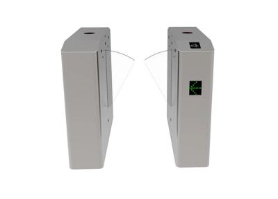 China Access Control RS485 3s Retractable Baffle Gate System 600mm Width for sale