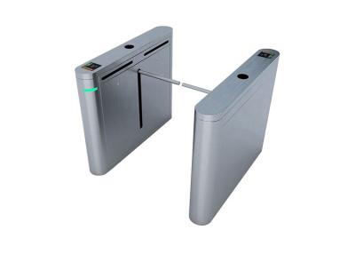 China High Transit 40W SS304 One Arm Turnstile Gate Brushless DC for sale