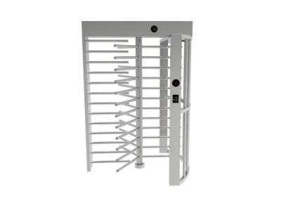 China Arm 600mm Full Height Turnstile 40W Single Door QR Scanner 10mA for sale