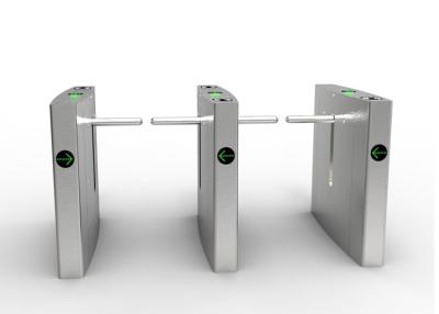 China LED Indicator NFC Drop Arm Turnstile 100W For Entrance Exit Gate for sale