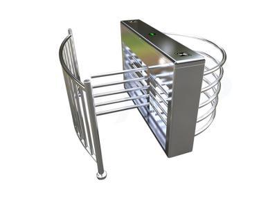 China Metal Wings Acrylic SS304 Waist High Turnstile IP55 450mm Arm for sale
