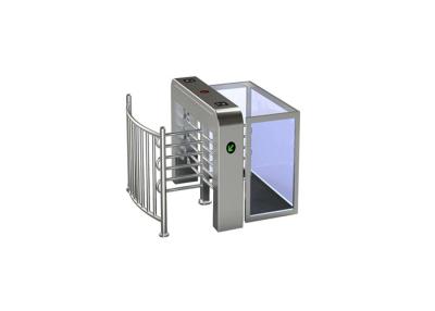 China RFID 40W SS304 Waist Height Turnstiles Gate 450mm Arm for sale