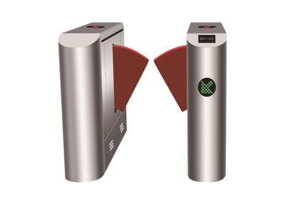 China OEM Biometric Recognition Retractable Flap Barrier Turnstile for sale