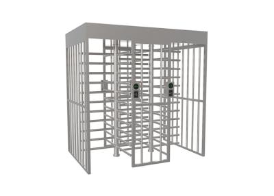 China Double Channel RFID Full Height Turnstile Gate Security Door Access Control Equipment for sale