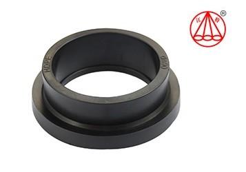 China HDPE Socket Fusion Stub Flange / Stub End / Flange Adaptor ,total raw matrial ,black normally for sale