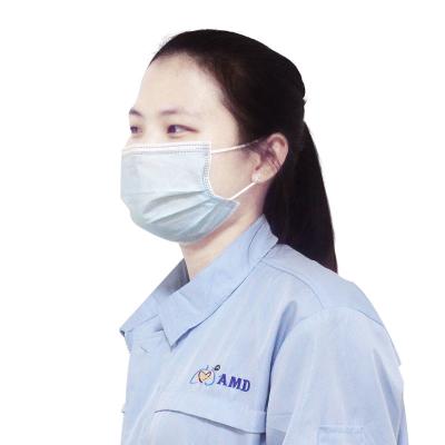 Chine le masque protecteur protecteur de 17.5cm*9.5cm, pp Earloop jetable non tissé le masque protecteur à vendre